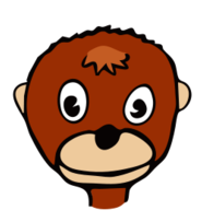 Drawn Monkey