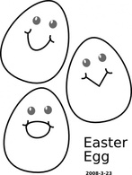 Easter Egg clip art Thumbnail