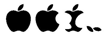 Eaten Apple Logo Vector Thumbnail