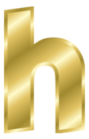 Effect Letters alphabet gold Thumbnail