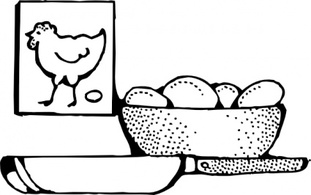 Eggs clip art Thumbnail