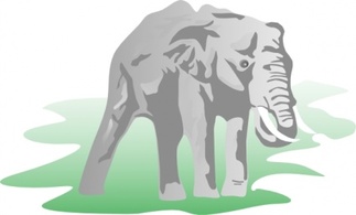 Elephant clip art