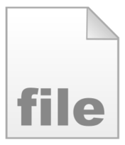 Empty unix file Thumbnail