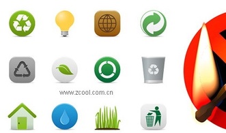 Environmental protection and the prohibition of fire icon Thumbnail