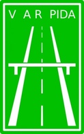 Es Expressway Sign clip art