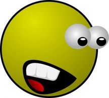 Eyes People Faces Face Person Cartoon Ball Round Smiley Mouth Scared