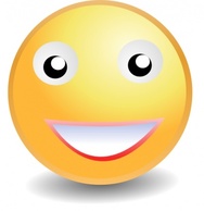 Face Smiling clip art Thumbnail