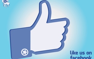 Facebook Like Hand