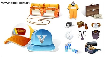 Fashion icon vector material goods Thumbnail
