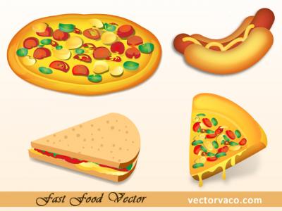 Fast Food Vector Thumbnail