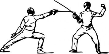 Fencing clip art Thumbnail