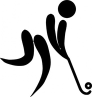 Field Sports Pictogram Olympic Hockey