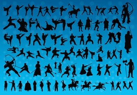 Fighting Silhouettes Thumbnail