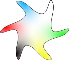 Figure Round Gradient Toile Colorful Geometric Thumbnail