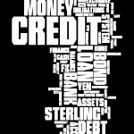 Financial Word Cloud Vector