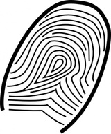 Fingerprint clip art Thumbnail
