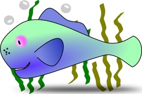 Fish In The Sea clip art