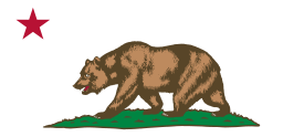 Flag of California - Bear, Plot and Star