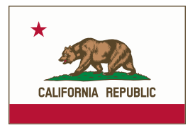 Flag of California (thick border)