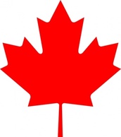 Flag Of Canada Leaf clip art