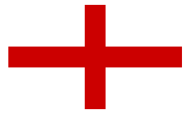 Flag of England United Kingdom Thumbnail