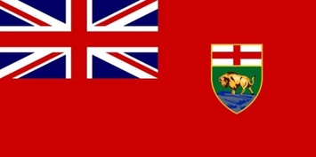 Flag Of Manitoba Canada clip art Thumbnail