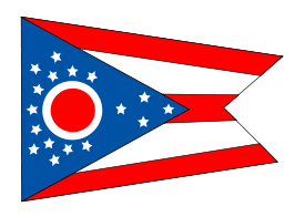 Flag of the state of Ohio Thumbnail
