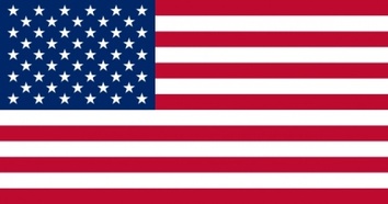 Flag Red Country Blue States White United Usa