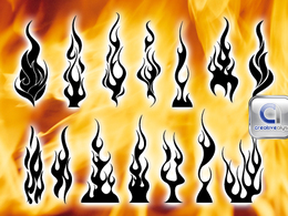 Flames for Logo Design Thumbnail