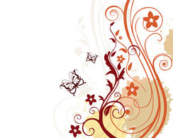Floral vector background Thumbnail