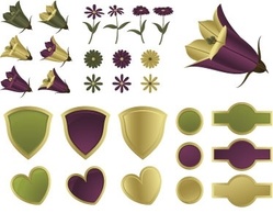 Flowers and shields Thumbnail