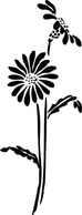 Flowers Silhouette clip art