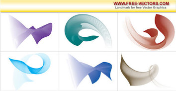 Flowing curves free vector