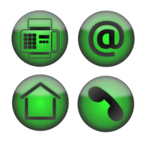 Four Contact Icons Thumbnail