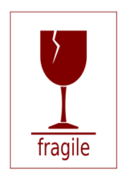 Fragile Label