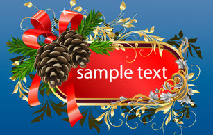 Free Christmas Frame Template Thumbnail