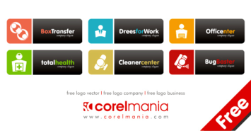 Free logo vector, free logo company, free logo business by http://www.corelmania.com