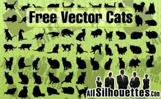 Free Vector Cats Thumbnail