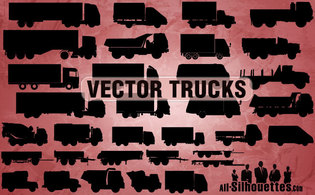 Free Vector Trucks Thumbnail