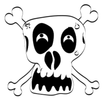 Freehand Funny Skull Thumbnail