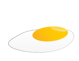 Fried egg. Thumbnail