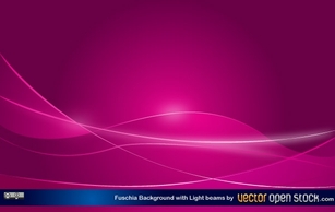 Fucshia Background with light beams Thumbnail