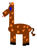 Funny giraffe Thumbnail