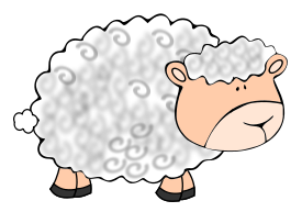 Funny sheep