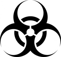 Gamefreak Biohazard Symbol clip art Thumbnail