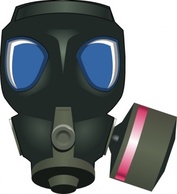 Gas Mask clip art Thumbnail