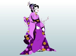 Geisha Vector