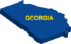 Georgia Vector Map Thumbnail