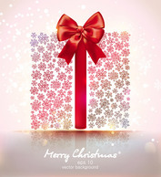 Gift Christmas Cards Vector