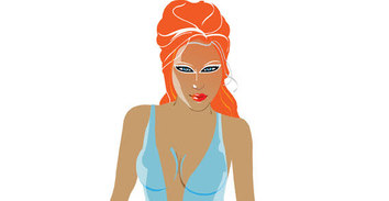 Ginger Girl free vector Thumbnail